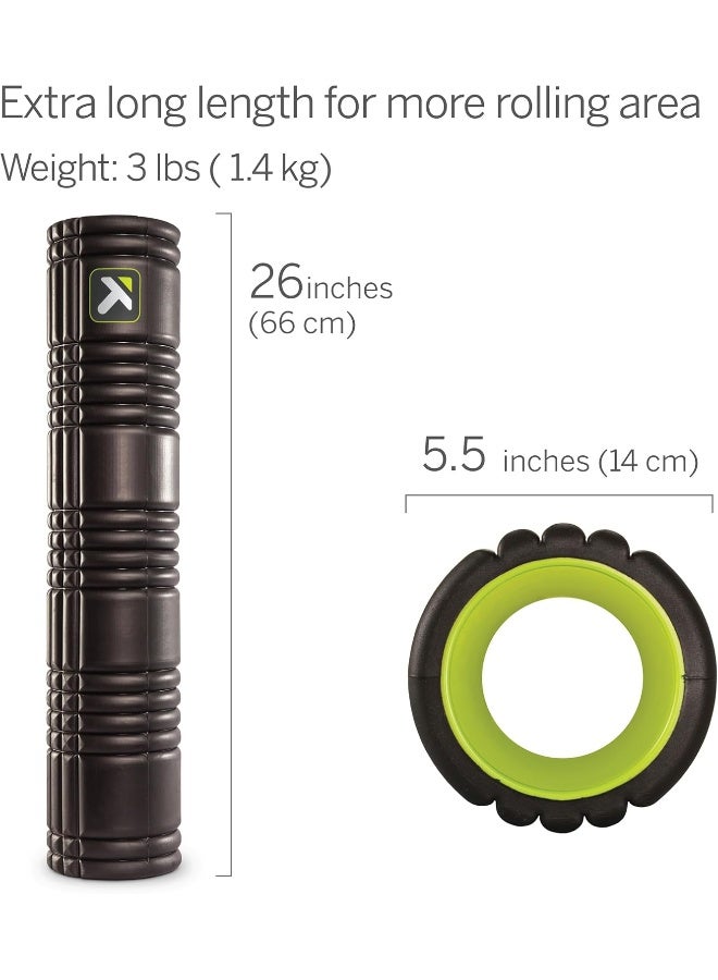 TriggerPoint GRID 2.0 Foam Roller - Black - Image 3